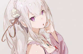 Ilustrator Overlord Menggambar Emilia-tan Versi Dirinya Sendiri