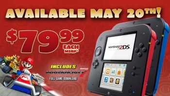 Harga Nintendo 2DS Turun Menjadi 80 Dolar Saja!