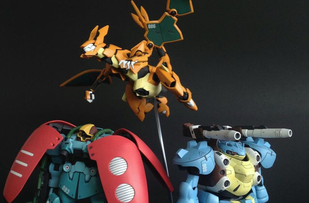 Seorang Builder Menggabungkan Pokemon Dan Gundam