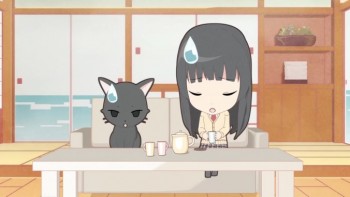 Pesta Ulang Tahun Akane dalam Flying Witch Petit