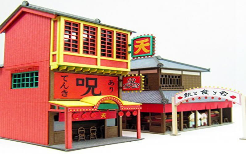 Paper Art Toko Makanan Anime ‘Spirited Away’