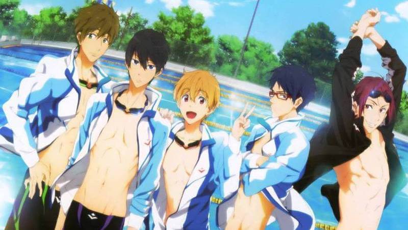 SMA Iwami, Setting Anime ‘Free!’, Merekrut Cosplayer Untuk Membersihkan Kolam Renang