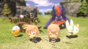 Waktu Permainan 'World of Final Fantasy' Lebih dari 100 Jam