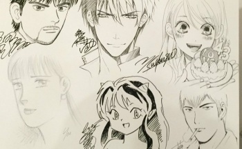 Inilah Kisah Mangaka Chihayafuru Yang Berlinang Air Mata Bertemu Takahashi Rumiko