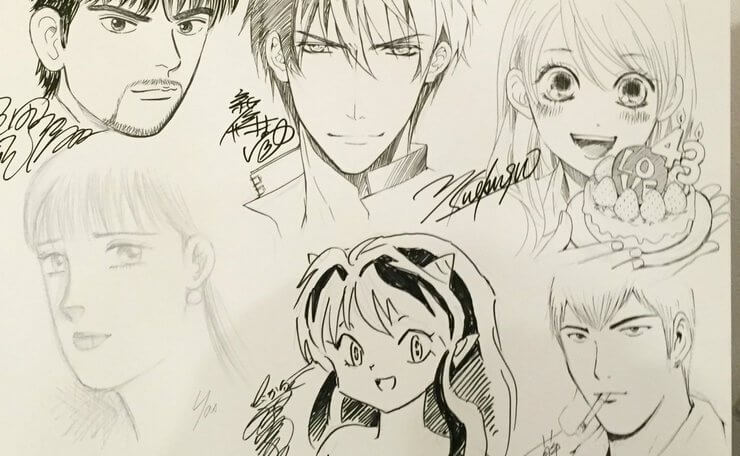 Inilah Kisah Mangaka Chihayafuru Yang Berlinang Air Mata Bertemu Takahashi Rumiko