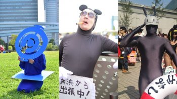 Cosplayer Unik Bermunculan di Hari Pertama Comiket 90