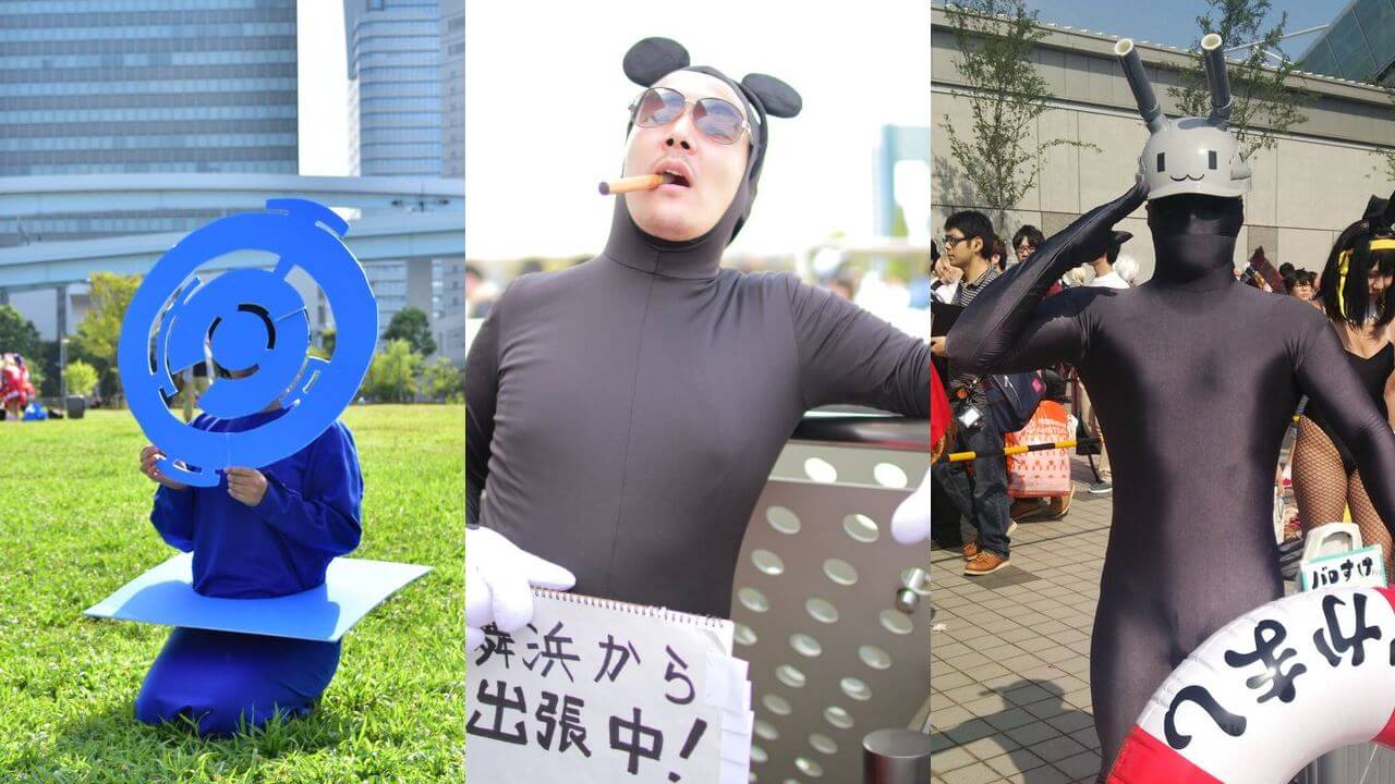 Cosplayer Unik Bermunculan di Hari Pertama Comiket 90