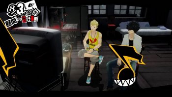 'Persona 5' Pamerkan Kegiatan Nonton TV
