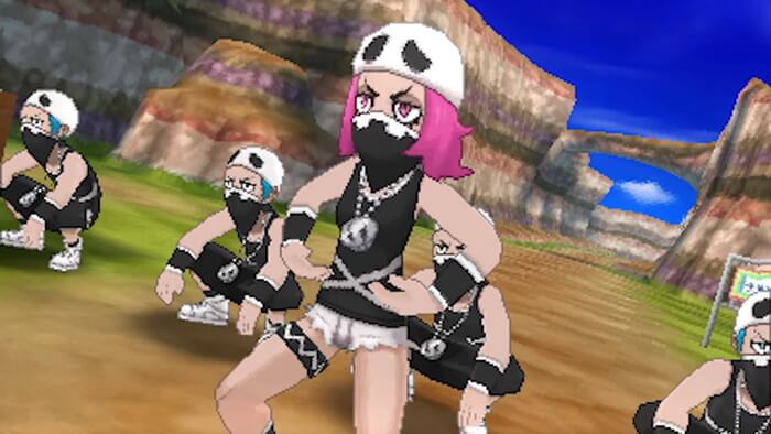 ‘Pokemon Sun & Moon’ Perkenalkan Team Skull