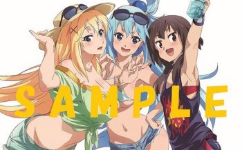 'KonoSuba' Menyambut Acara Kadokawa Music Dengan Gambar Seksi