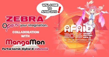 Zebra Bersama Mangamon akan Hadir di AFAID16