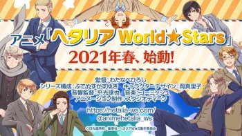 Hetalia World Stars Perdengarkan Lagu Tema Lewat PV Baru