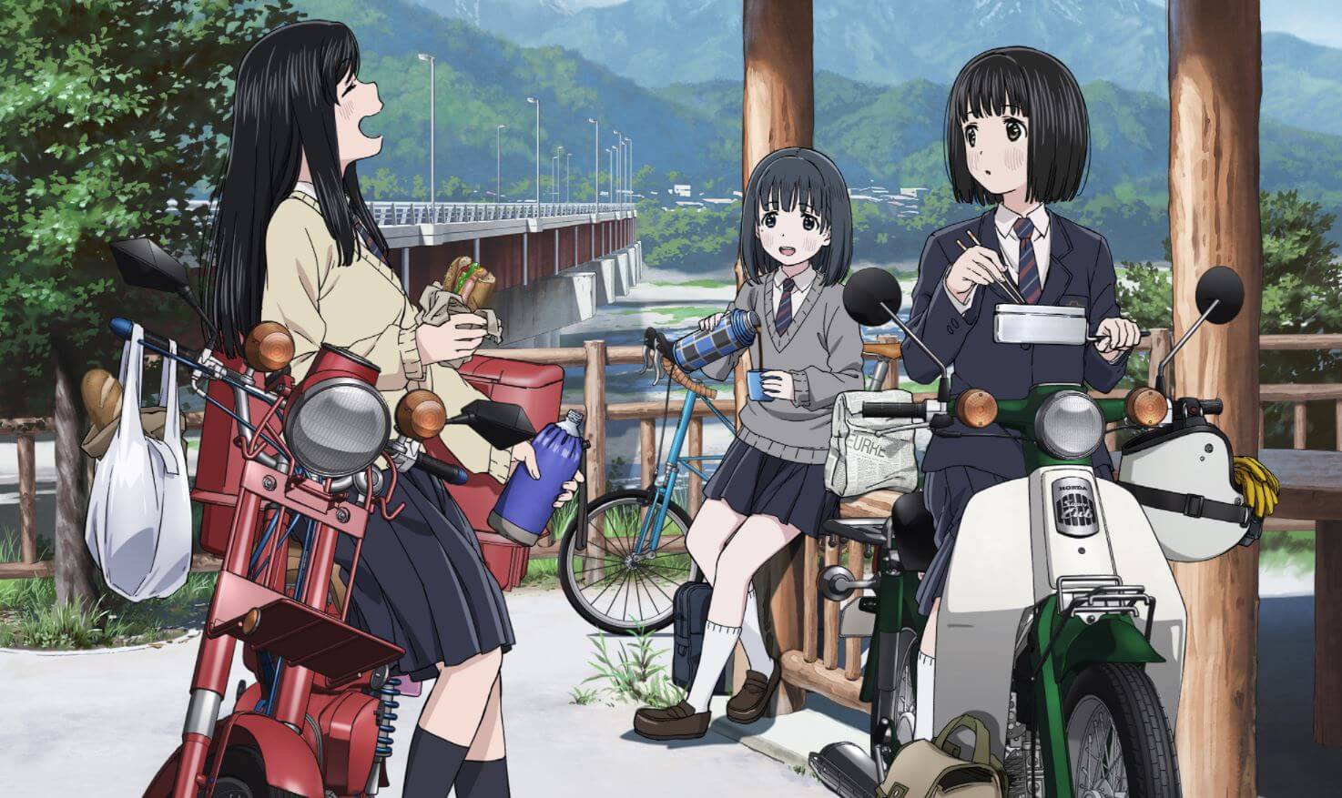 Anime Super Cub Dipastikan Mengudara pada April Mendatang