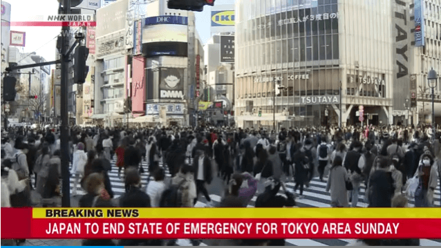 Jepang Akan Akhiri Situasi Darurat Area Tokyo dan Osaka pada 21 Maret