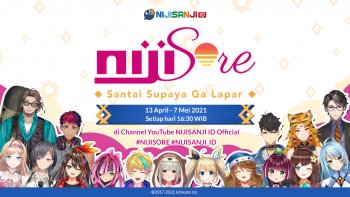 Ngabuburit Bersama NIJISANJI ID di Acara NIJISORE