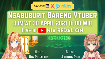Bosan Nungguin Waktu Buka Puasa? Ngabuburit Saja Bareng VTuber!