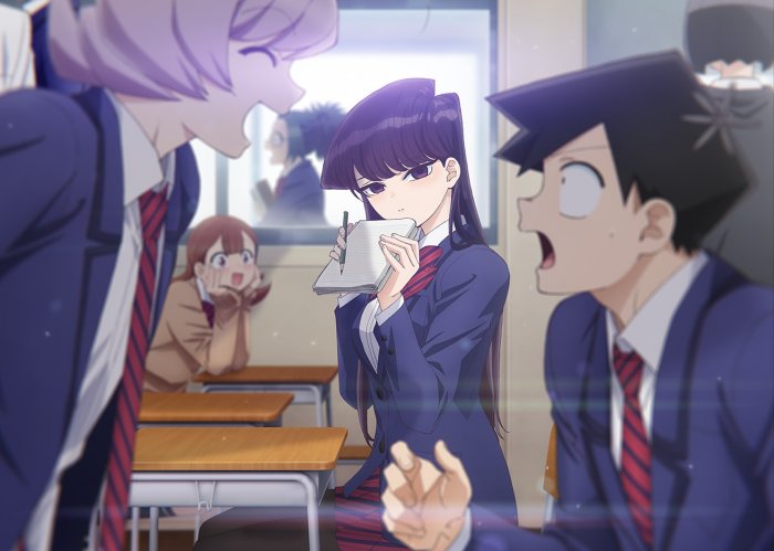 Teaser PV dan Visual Anime Komi-san wa, Komyushou desu Diperlihatkan