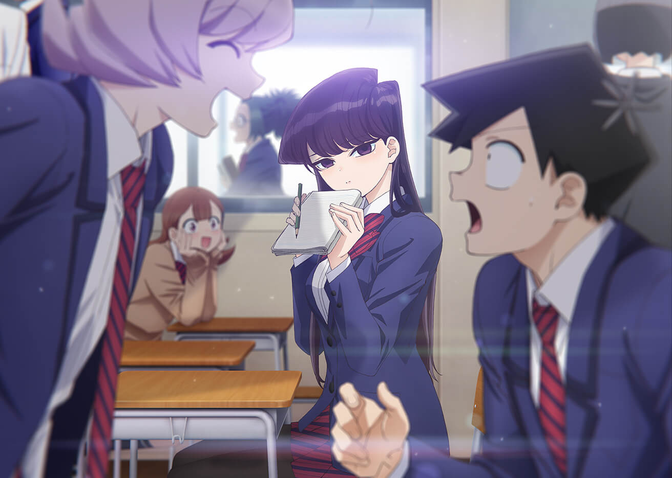 Teaser PV dan Visual Anime Komi-san wa, Komyushou desu Diperlihatkan