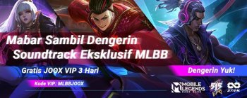 [Press Release] Meriahkan 515 eParty, JOOX Hadirkan Soundtrack dan Playlist Eksklusif untuk Pecinta Game Mobile Legends: Bang Bang