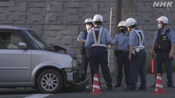 Bocah 9 Tahun Kendarai Mobil & Menabrak Pengendara di Kota Morioka