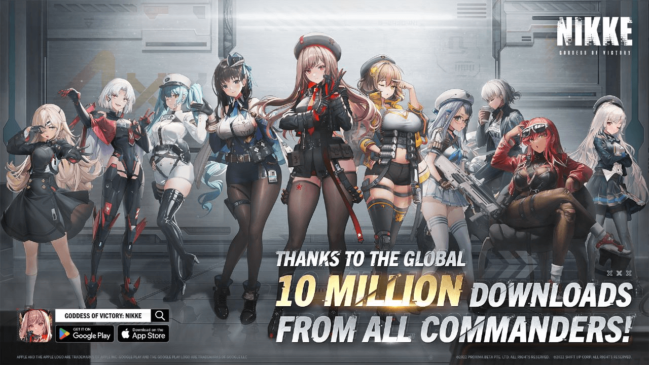 NIKKE: Goddess of Victory Berhasil Capai 10 Juta Download Hanya Dalam Waktu 1 Minggu!