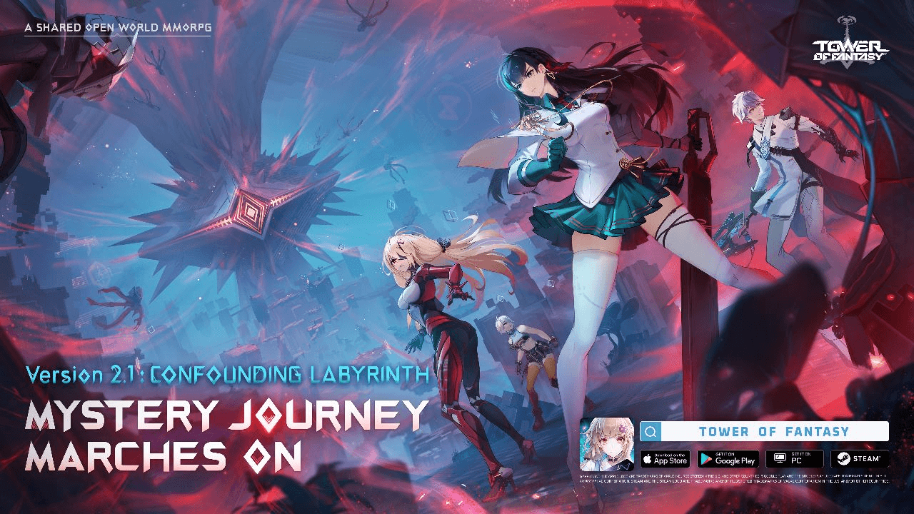 Confounding Labyrinth Diperkenalkan Tower of Fantasy Selepas Pembaruan Versi 2.1