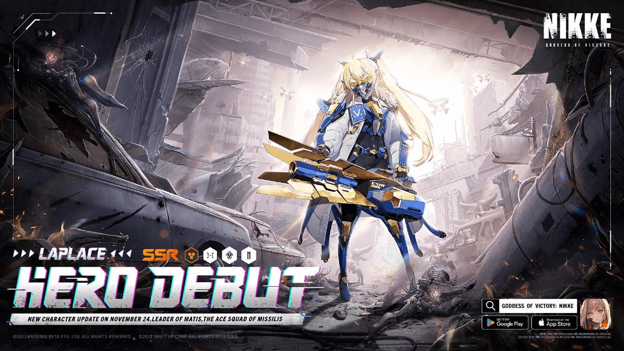 Goddess of Victory Nikke Luncurkan Karakter Terbaru Mereka, Laplace!