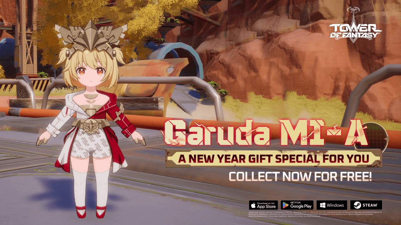 Level Infinite Luncurkan Garuda Mi-a, Skin Nuansa Indonesia Pertama di Game Tower of Fantasy
