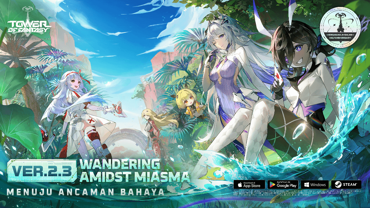 Pembaruan 2.3 Wandering Amidst Miasma Game Tower of Fantasy Meluncur Tanggal 2 Februari!