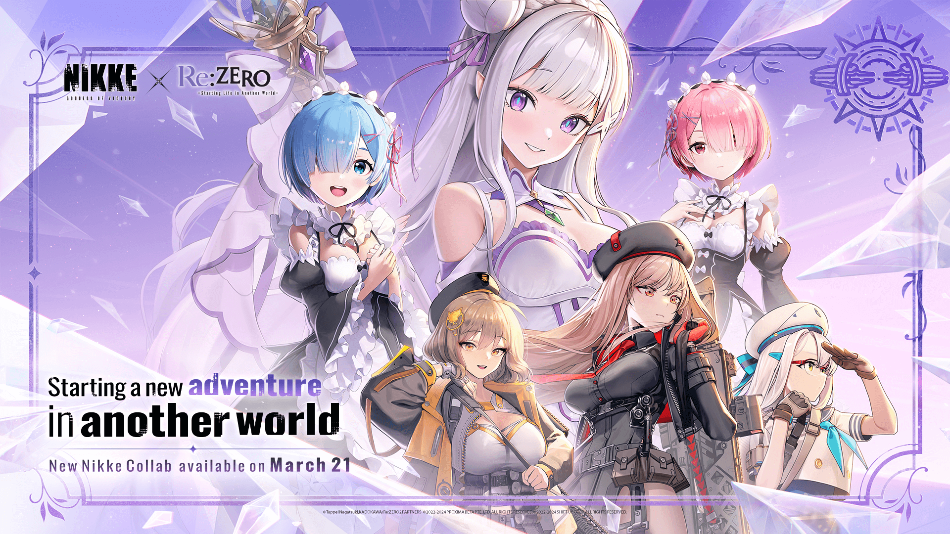 NIKKE Bersama Re:Zero Luncurkan Kolaborasi Mulai 21 Maret!